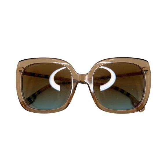 Burberry Tan Square Sunglasses